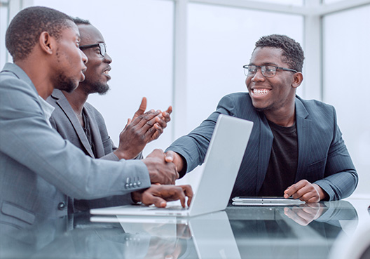 Black Ownership and Shareholding a board meeting
